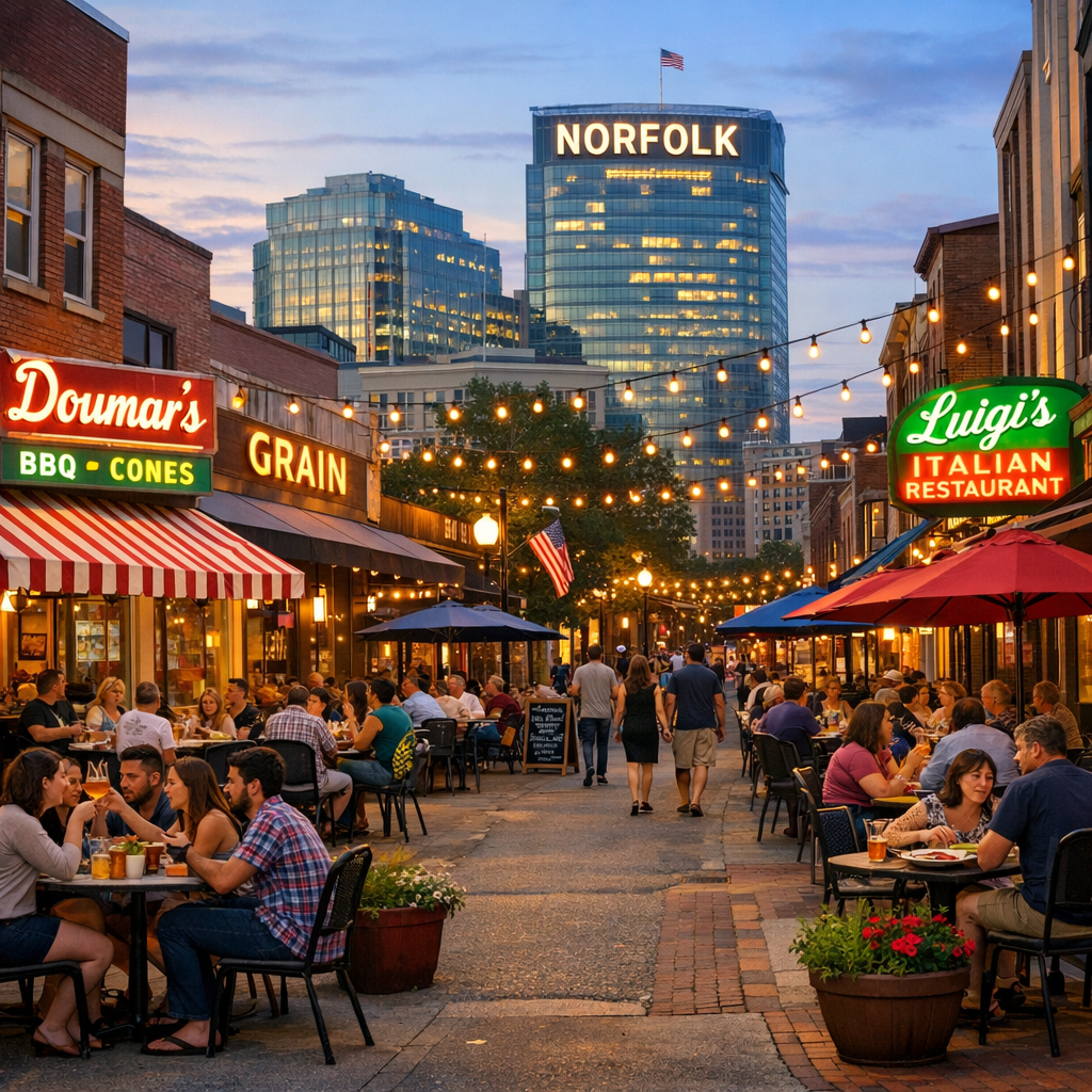 Exploring Norfolk’s Culinary Scene: New Eateries and Local Favorites