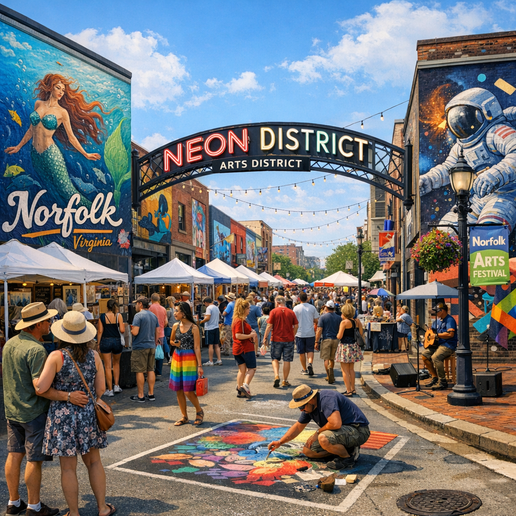 Exploring Norfolk’s Vibrant Arts and Culture Scene
