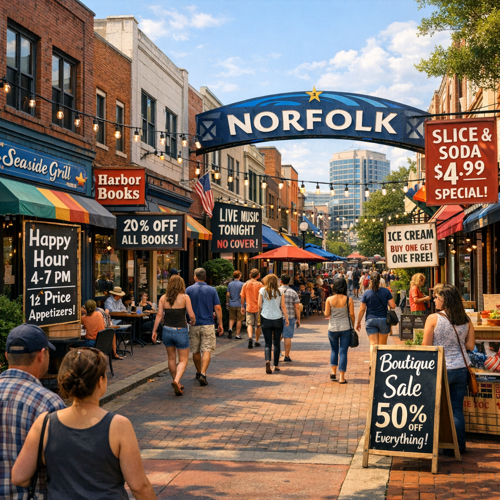 Discover Exclusive Deals and Discounts from Norfolk’s Local Businesses