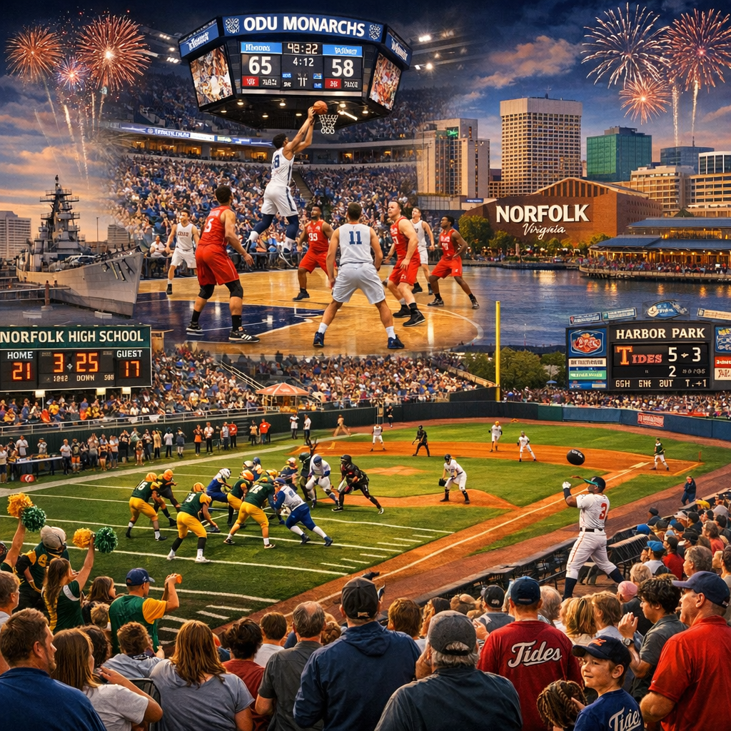 Norfolk’s Sports Scene: A Comprehensive Overview